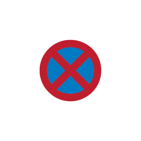 tunnel safety icon do not stop sign