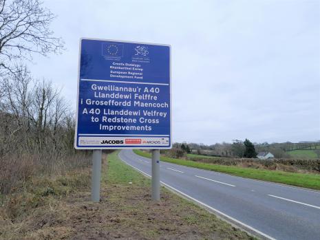 A40 Llanddewi Velfrey