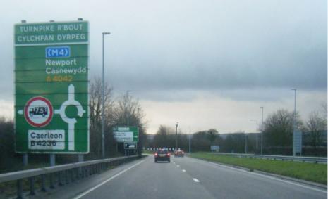 A4042 Turnpike Roundabout