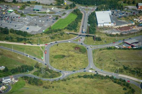 A465 Heads of The Valley Dowlais Top Junction