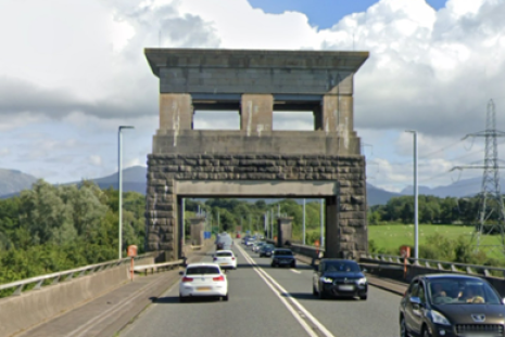 A55 Britannia bridge