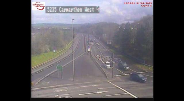 Carmarthen - Pensarn Roundabout Camera